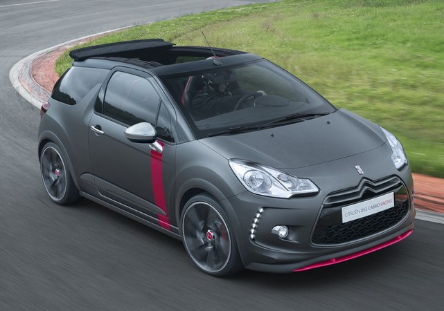 Concept Car Citroën DS3 Cabrio Racing in Goodwood: grenzenlos sportlich und schick