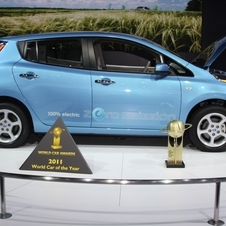 Nissan LEAF awarded World Car of the Year