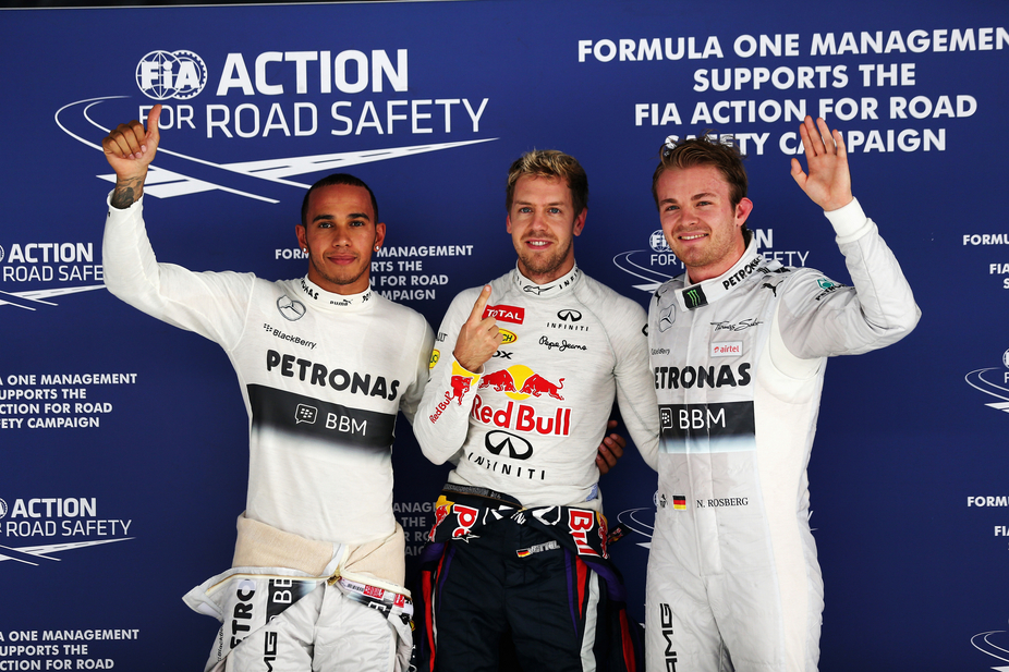 Vettel leads tomorrow, but Mercedes did well to manage second and third