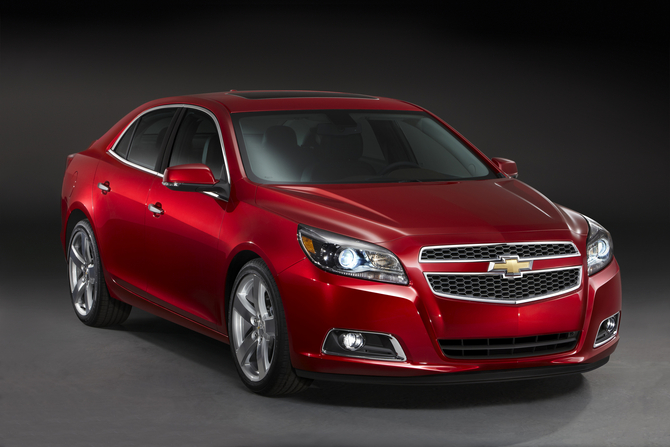 Chevrolet Malibu to Go on Sale in Europe for 2012