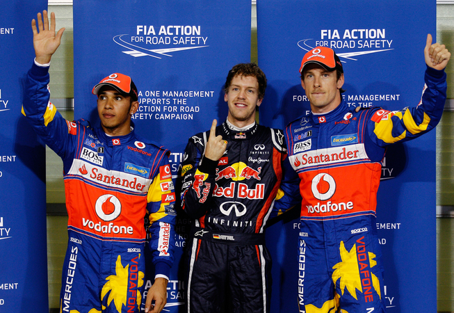 Vettel conquers 14th pole and equals Mansell record