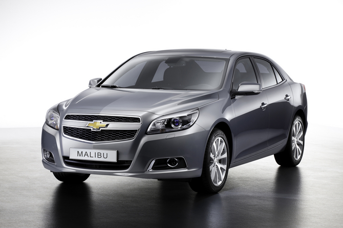 Chevrolet Malibu to Go on Sale in Europe for 2012