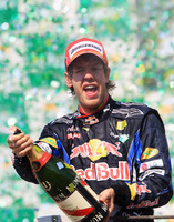 Vettel wins as Red Bull secures manufacturer title