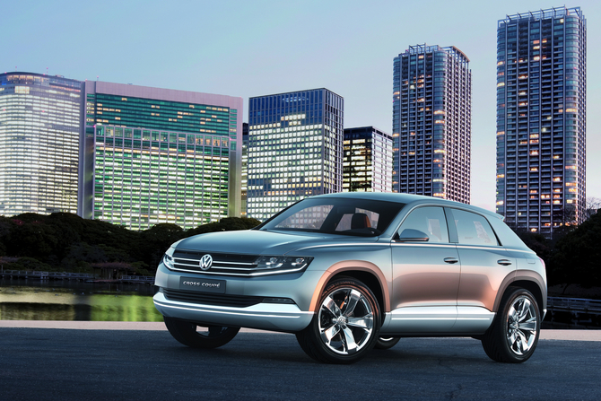 Future SUV concept from VW debuts in Tokyo