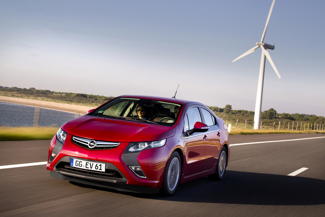 Motor premiado está equipado no Opel Ampera