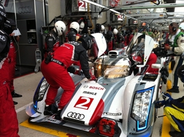 ...the Audi engineers put their challengers back on the winning track.