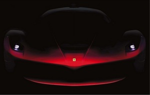 Ferrari released a higher-res teaser image