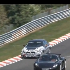 Next BMW 3-series Caught on Video Testing at Nuerburgring