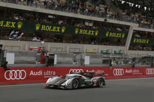 Audi wins Le Mans despite crashes