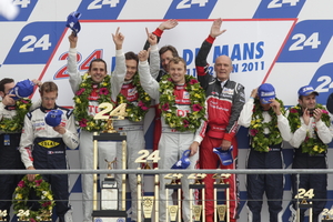 Audi wins Le Mans despite crashes