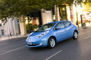 Production of Nissan LEAF starts in Japan