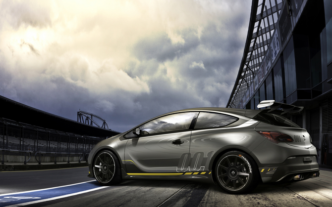 L’Opel Astra OPC EXTREME va servir de base à une petite série de véhicules de production. 