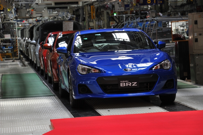 Toyota GT-86/Subaru BRZ Finally Enters Production