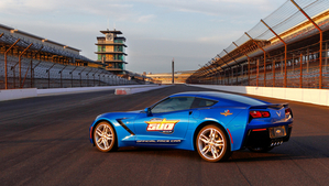 It is the 12th time that a Corvette has been the pace car for the Indy 500