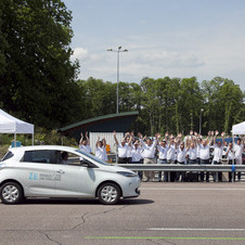 Les deux ZOE passent la ligne d’arrivée avec 1 618 km et 1 506 km aux compteurs.