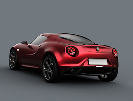 Alfa Romeo nveils the 4C Concept in Geneva