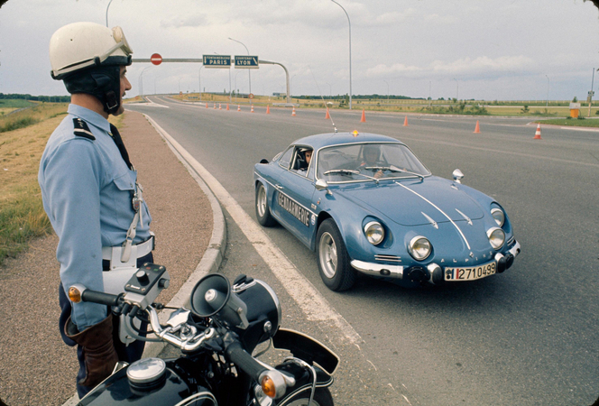 Alpine A110 Gendarmerie Car