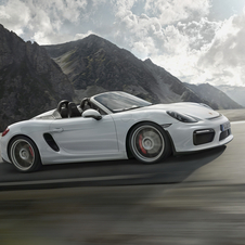 In terms of design the Boxster Spyder includes stylized elements that bring to mind Porsche's sports and competition models