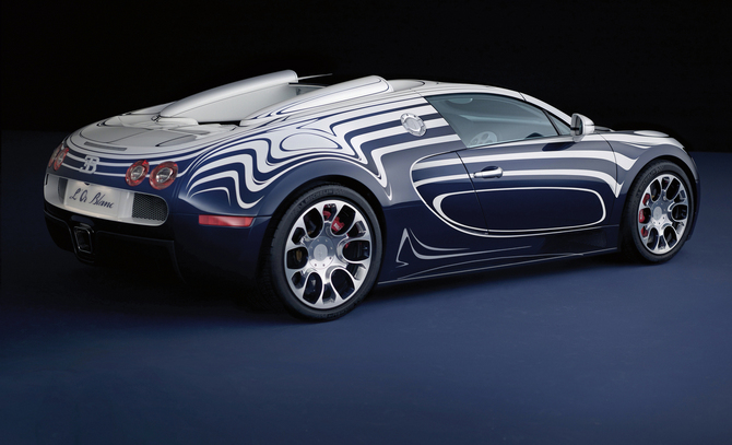 Bugatti reveal porcelain Veyron