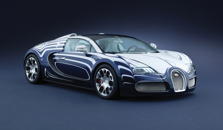 Bugatti reveal porcelain Veyron