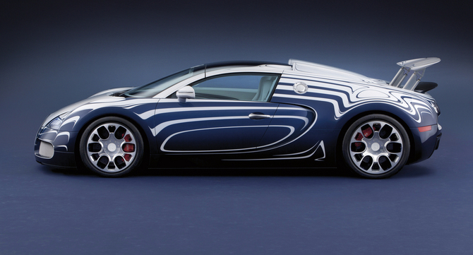 Bugatti reveal porcelain Veyron