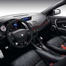 Detail of the interior of the Mégane Renaultsport 275 Trophy-R