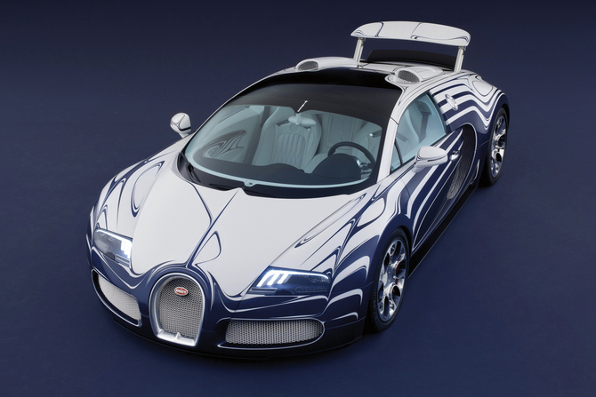 Bugatti reveal porcelain Veyron