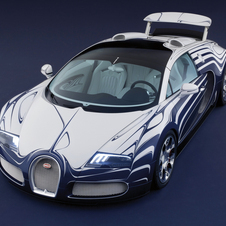 Bugatti reveal porcelain Veyron