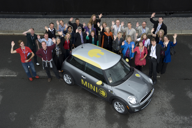 MINI trial Electric Vehicles in the UK