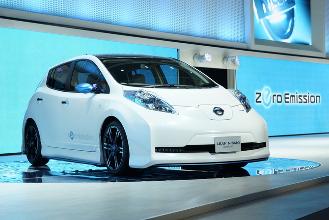 Nissan's lineup currently has just one EV