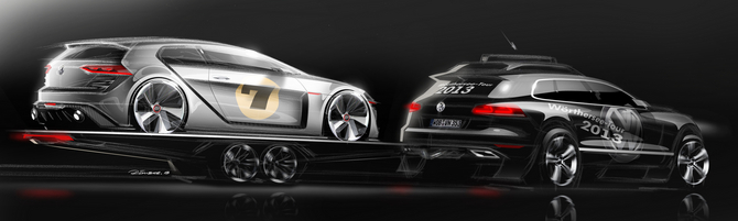 Volkswagen Golf Design Vision GTI