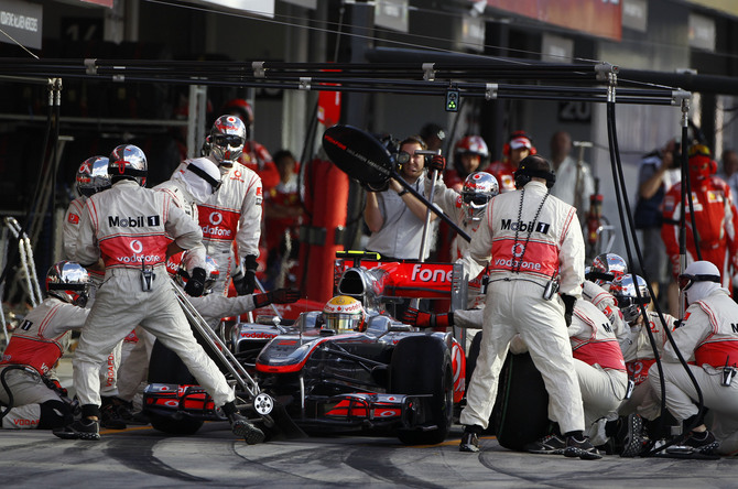 Vettel clinches pole on another Red Bull front row