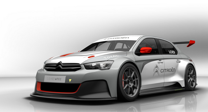 Citroën's WTCC car is based on the C-Elysee 