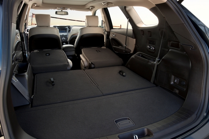 The seven-passenger has a larger cargo area.