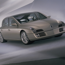 Renault showed a sedan concept called the Initiale in 1995