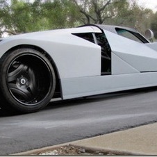 Concept Ford GT90 in garage