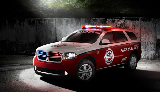 Chrysler Preps Durango for Police and Fire Duty