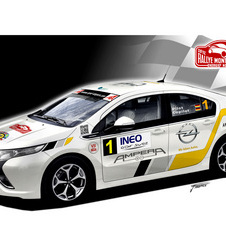 Opel Ampera Will Race in IRC Rally Monte Carlo