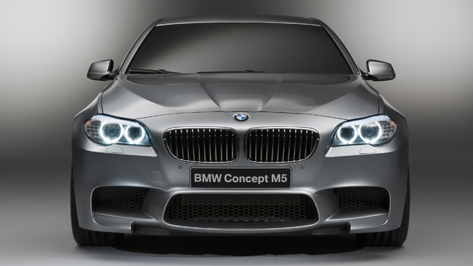 BMW Concept M5: first pics