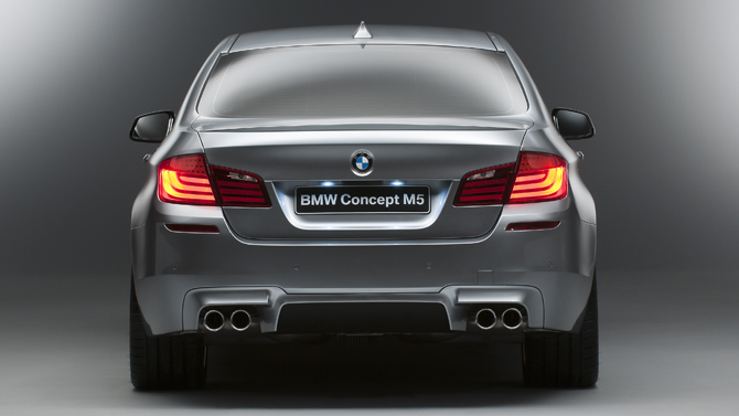 BMW Concept M5: first pics