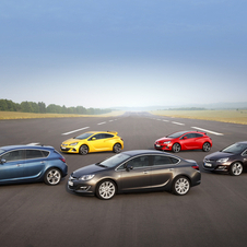 Opel also recently introduced the four-door sedan Astra