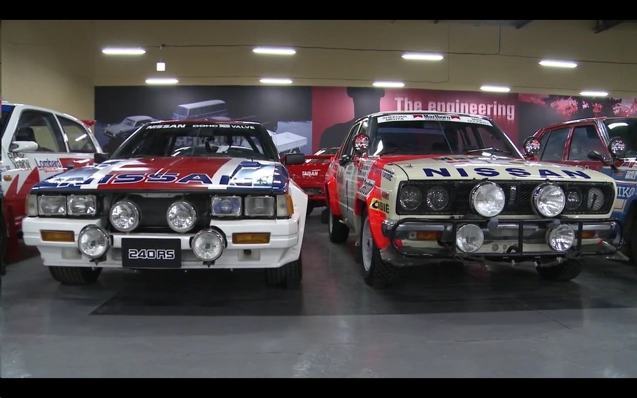 Carlos Ghosn Takes a Drive through Nissan Museum