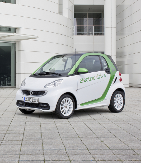 Zero-emission electric smart fortwo on the way