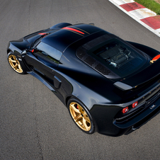 The Lotus Exige LF1 is equipped with high performance Pirelli P-Zero Trofeo tires