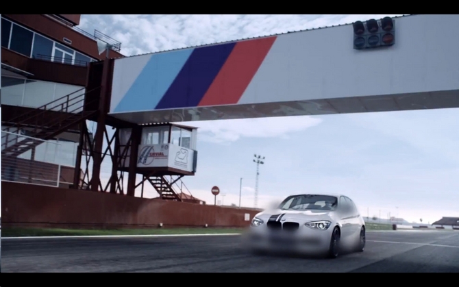 BMW Releases Blurry Video of 1 M Performance