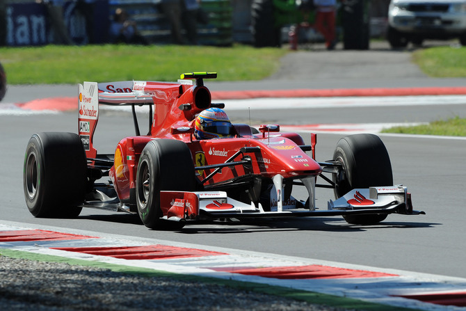 Ferrari's pole drought ends with Alonso in Monza