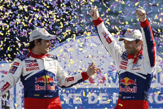 Loeb wins seventh consecutive WRC title