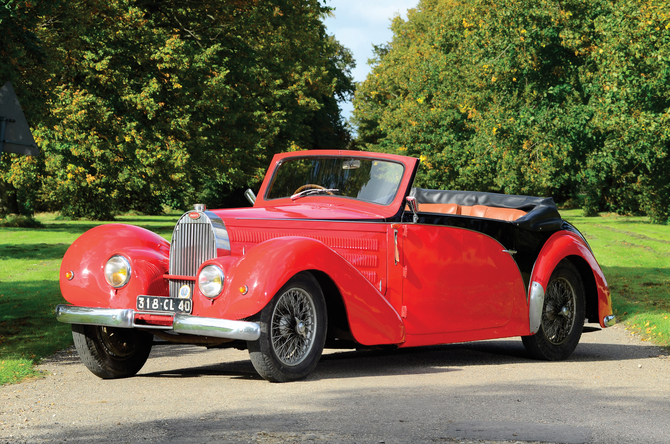 Bugatti Type 57C Stelvio Drophead Coupé by Gangloff