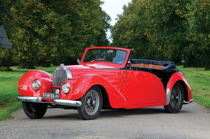 Bugatti Type 57C Stelvio Drophead Coupé by Gangloff