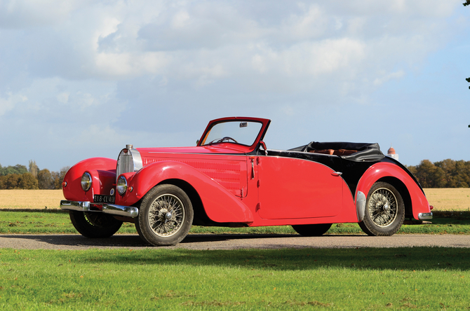 Bugatti Type 57C Stelvio Drophead Coupé by Gangloff